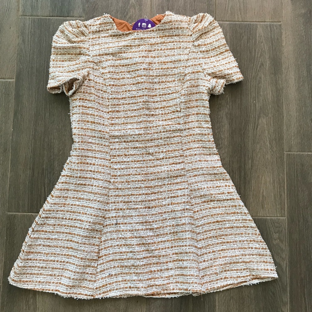 Brown/Cream Dress